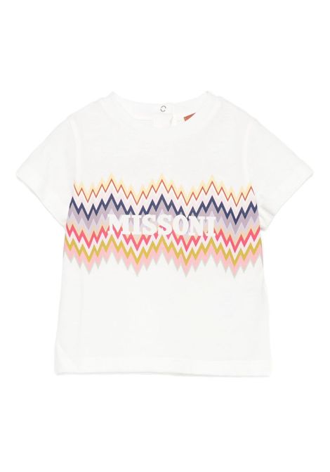 T-shirt con logo MISSONI KIDS | MX8011 J0177101MC